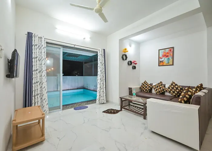 Empyrean Stay Ll 2Bhk Ll Ac Ll Jannat Villa Ll Private Swimming Pool